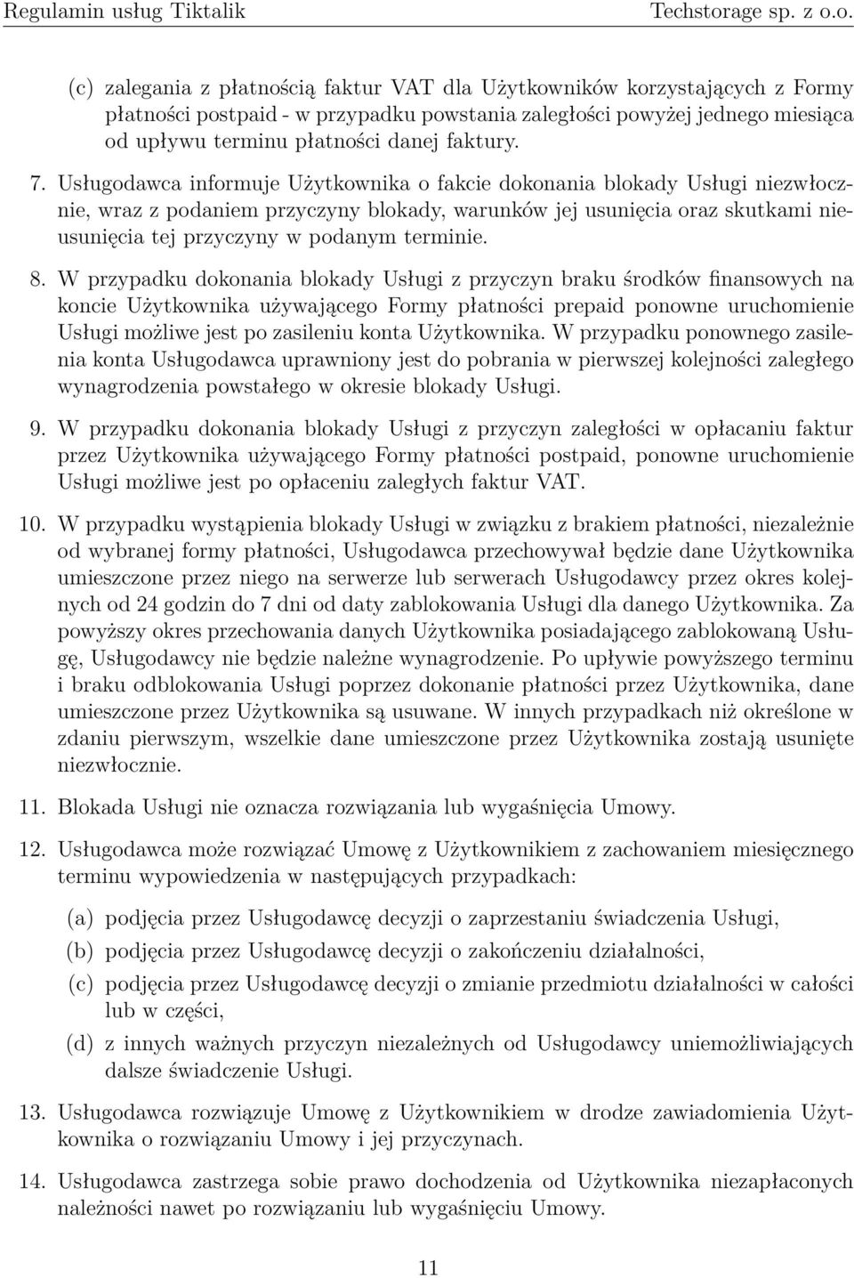 terminie. 8.