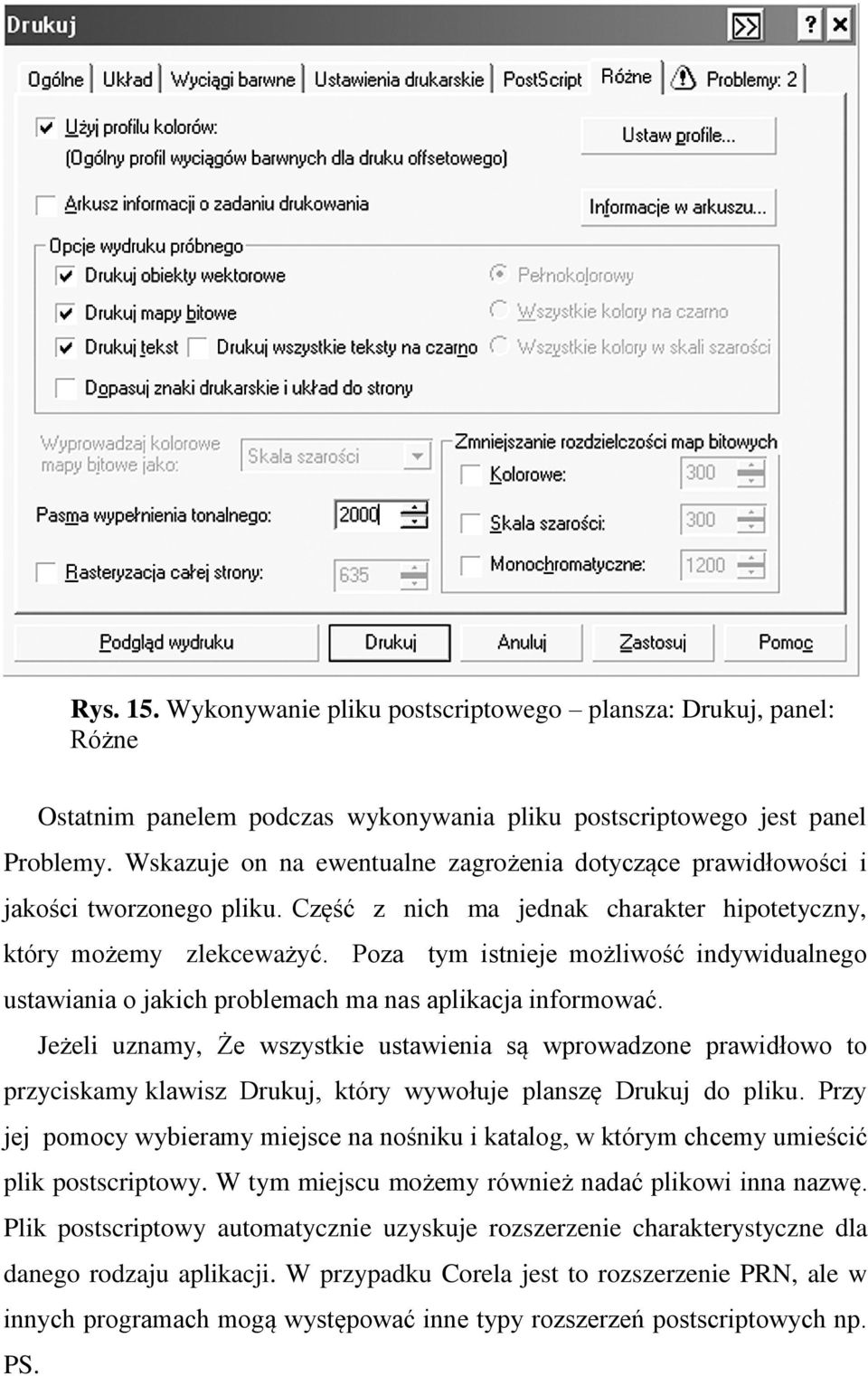 Poza tym istnieje możliwość indywidualnego ustawiania o jakich problemach ma nas aplikacja informować.