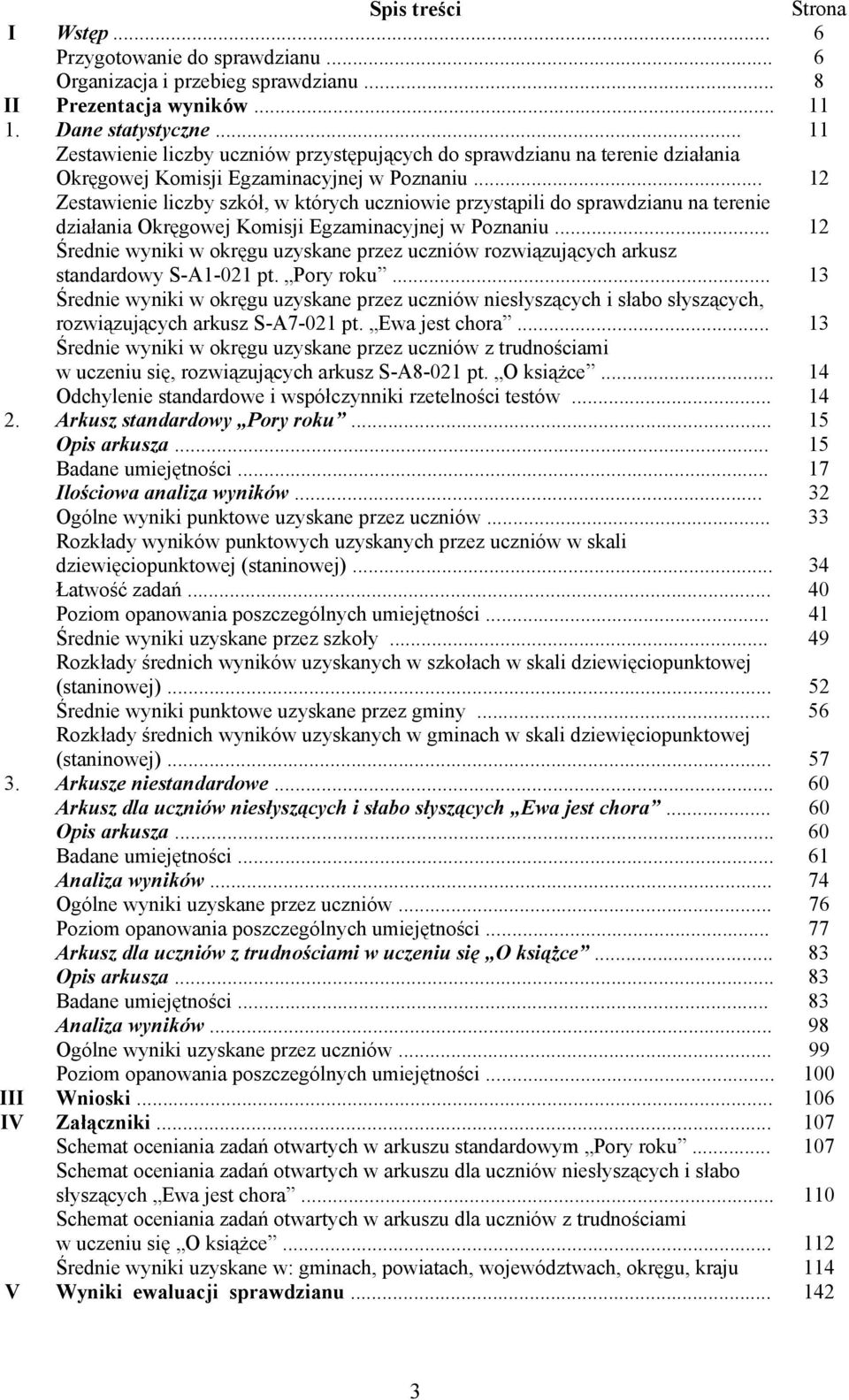 .. 12 Zestawienie liczby szkół, w których uczniowie przystąpili do sprawdzianu na terenie działania Okręgowej Komisji Egzaminacyjnej w Poznaniu.