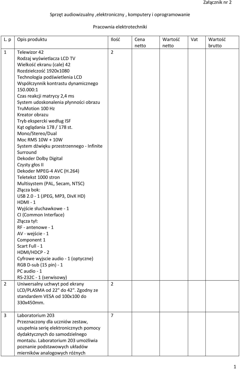 000: Czas reakcji matrycy 2,4 ms System udoskonalenia płynności obrazu TruMotion 00 Hz Kreator obrazu Tryb ekspercki według ISF Kąt oglądania 78 / 78 st.