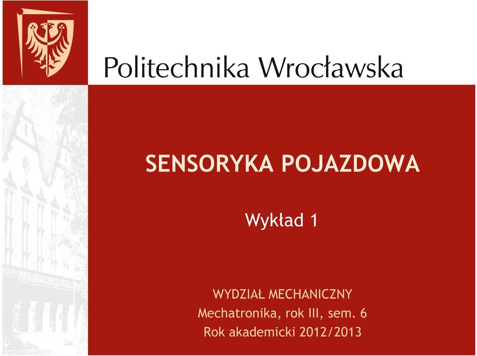 MECHANICZNY Mechatronika,