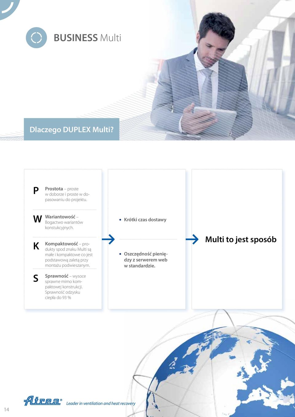 Krótki czas dostawy K S Kompaktowość produkty spod znaku Multi są małe i kompaktowe co jest podstawową zaletą