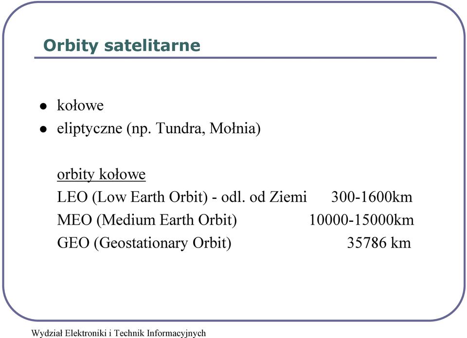 Orbit) - odl.