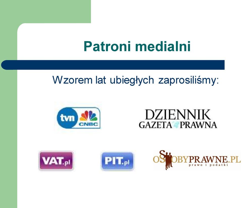 Wzorem lat