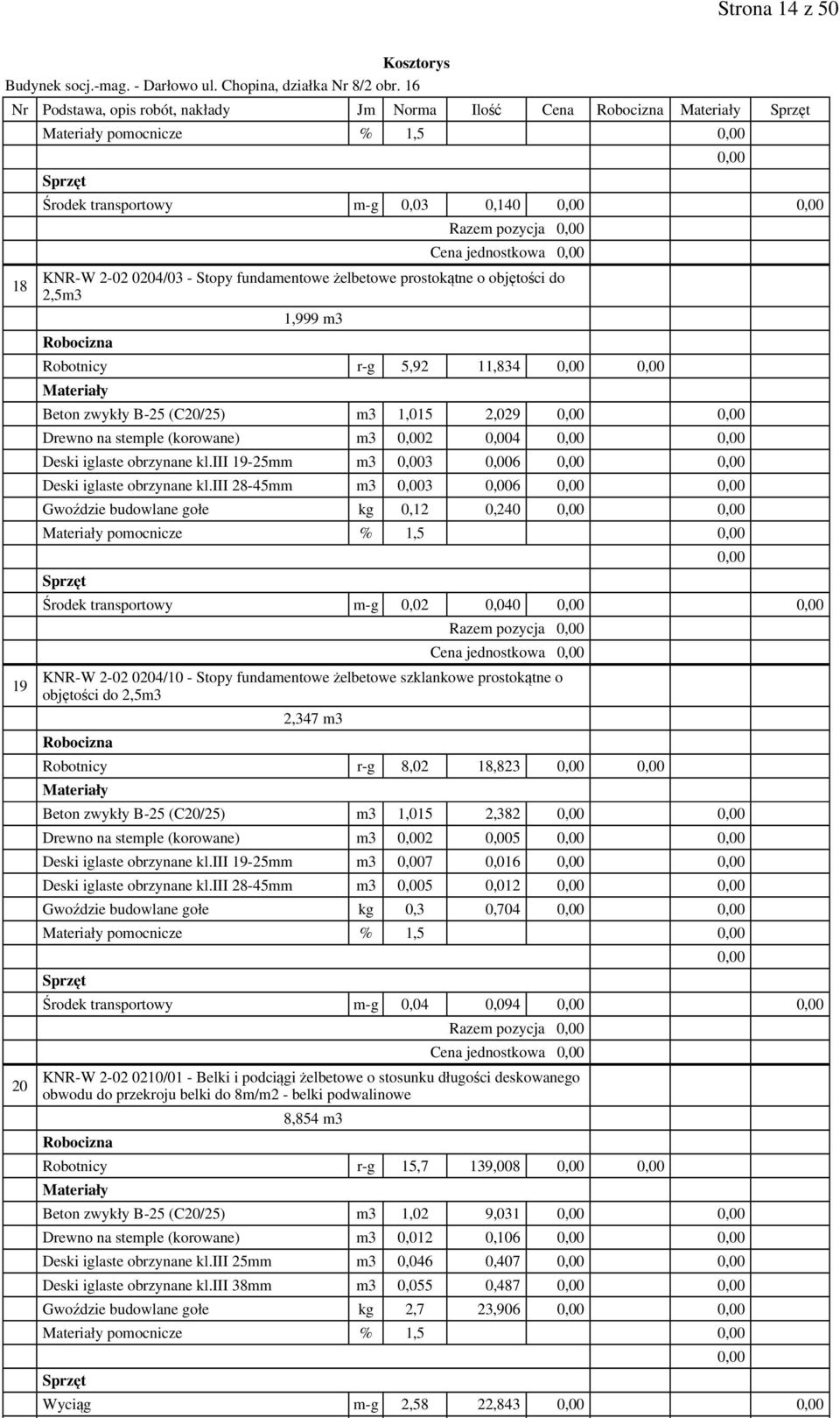 iii 19-25mm m3 3 6 Deski iglaste obrzynane kl.
