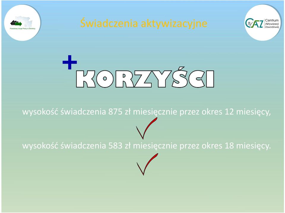 okres 12 miesięcy, wysokość