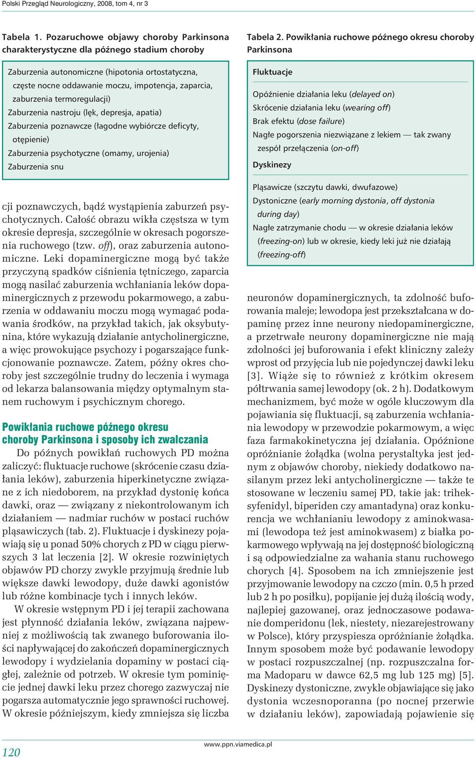 termoregulacji) Zaburzenia nastroju (lęk, depresja, apatia) Zaburzenia poznawcze (łagodne wybiórcze deficyty, otępienie) Zaburzenia psychotyczne (omamy, urojenia) Zaburzenia snu cji poznawczych, bądź