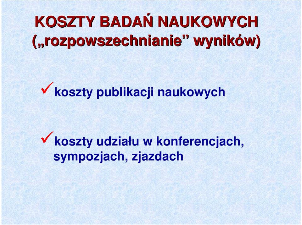 koszty publikacji naukowych