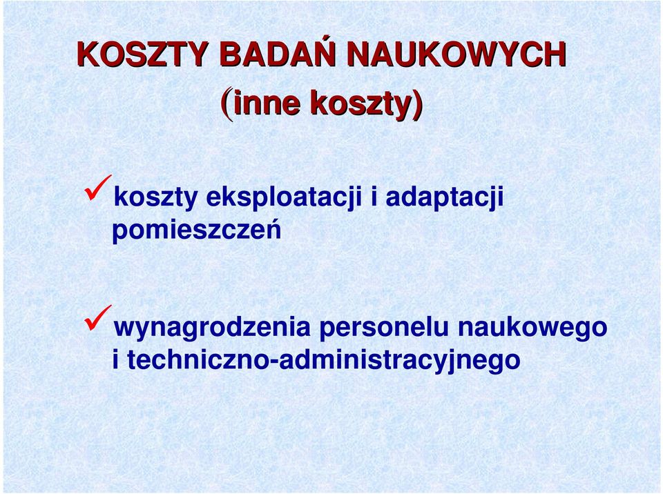 pomieszczeń wynagrodzenia personelu