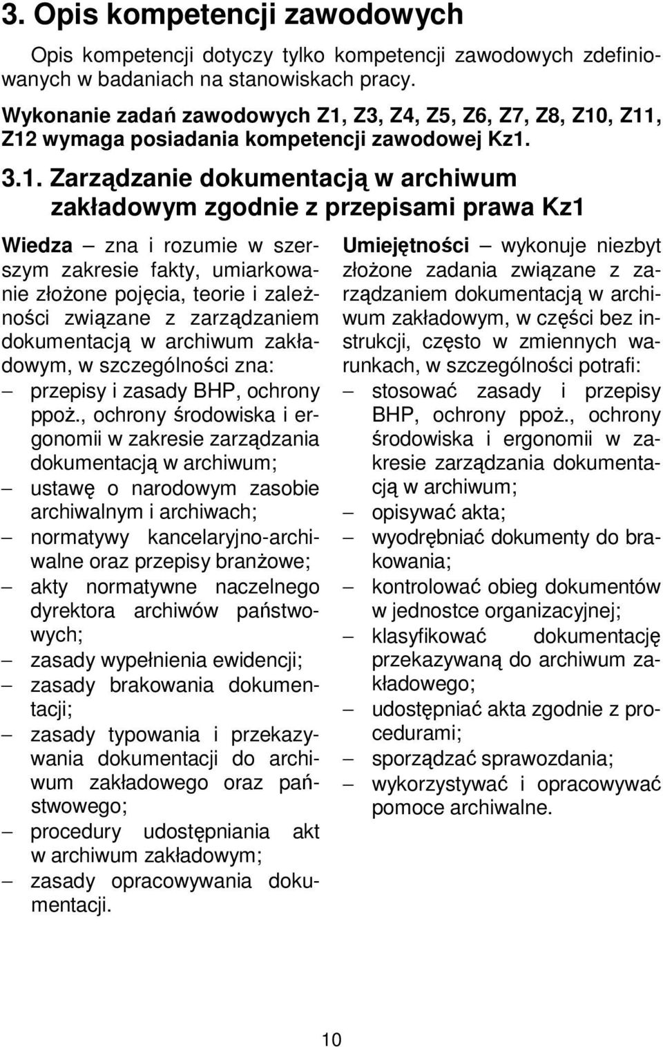 Z3, Z4, Z5, Z6, Z7, Z8, Z10