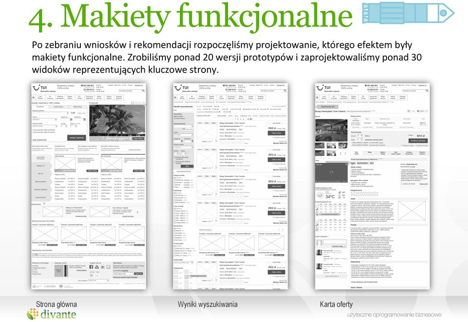 Zrobiliśmy ponad 20 wersji prototypów i zaprojektowaliśmy ponad 30