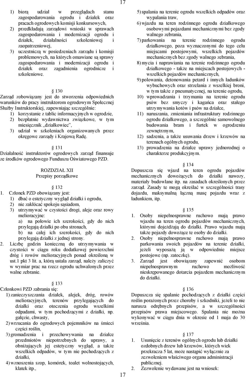 oraz zagadnienia ogrodnicze i szkoleniowe.