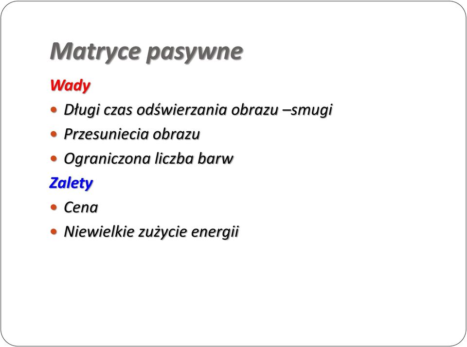 Przesuniecia obrazu Ograniczona