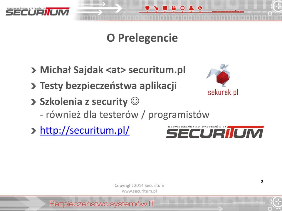 security - również dla testerów /