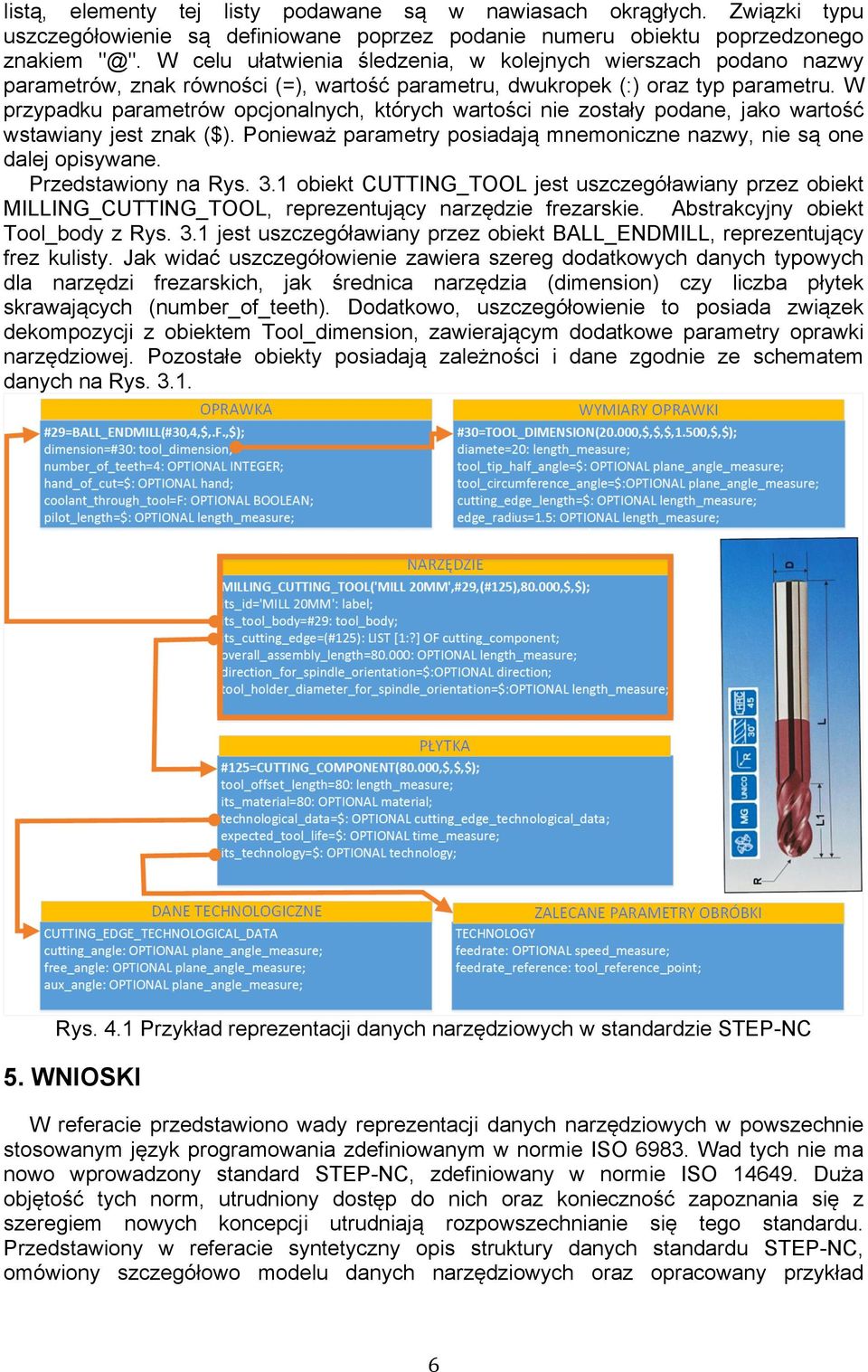 W przypadku parametrów opcjonalnych, których wartości nie zostały podane, jako wartość wstawiany jest znak ($). Ponieważ parametry posiadają mnemoniczne nazwy, nie są one dalej opisywane.
