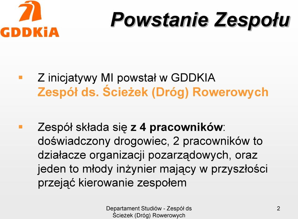 pracowników to działacze organizacji pozarządowych, oraz jeden