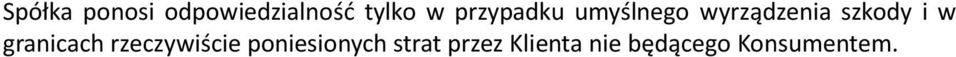 w granicach rzeczywiście poniesionych