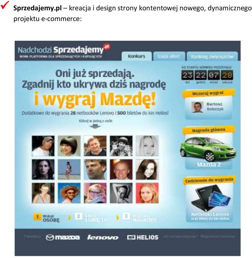 strony kontentowej
