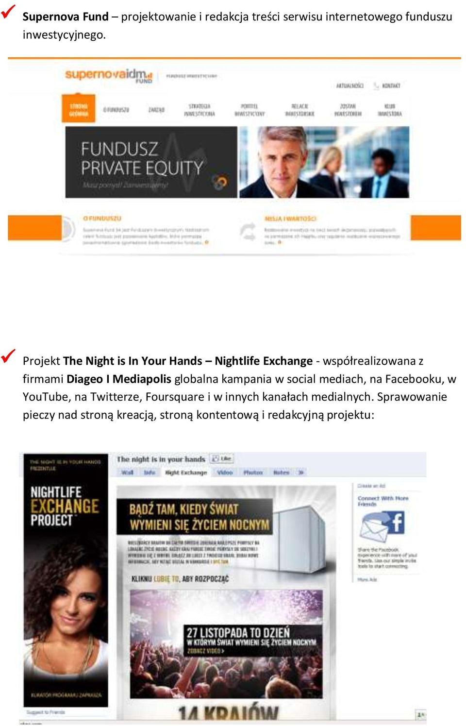 Mediapolis globalna kampania w social mediach, na Facebooku, w YouTube, na Twitterze, Foursquare i