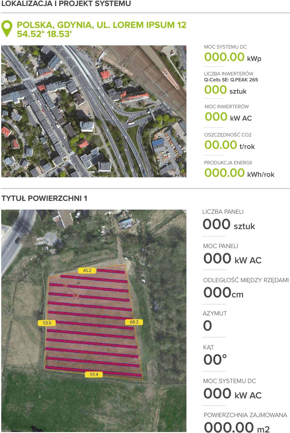 00 t/rok PRODUKCJA ENERGII 000.