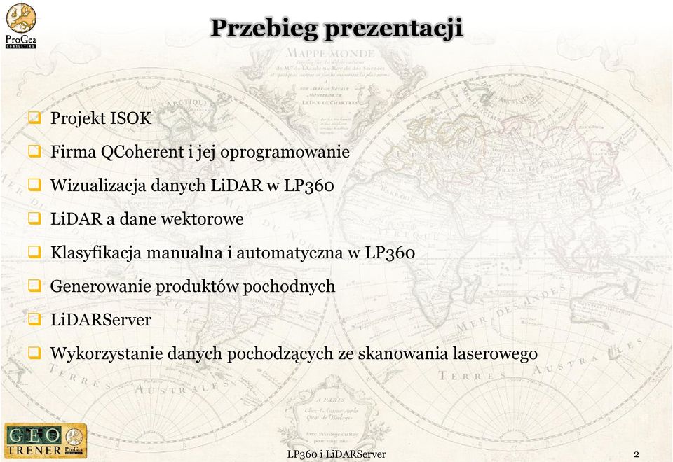 wektorowe Klasyfikacja manualna i automatyczna w LP360 Generowanie