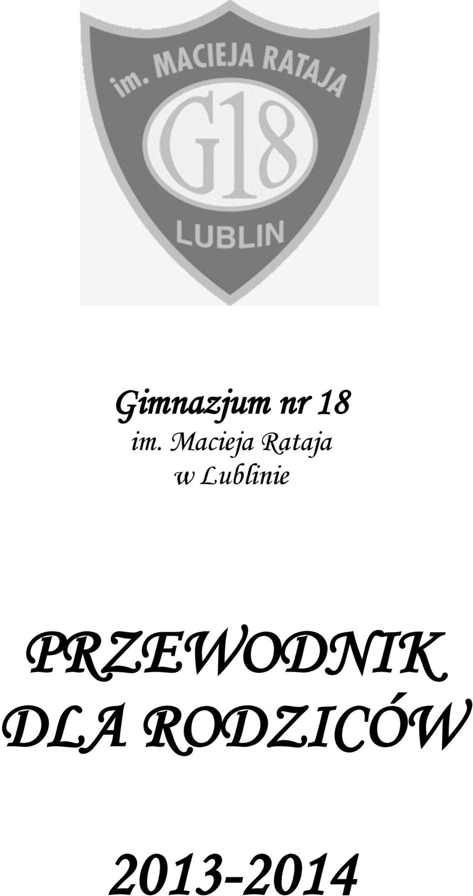 Lublinie PRZEWODNIK