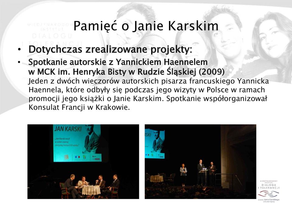 francuskiego Yannicka Haennela, które odbyły się podczas jego wizyty w Polsce w