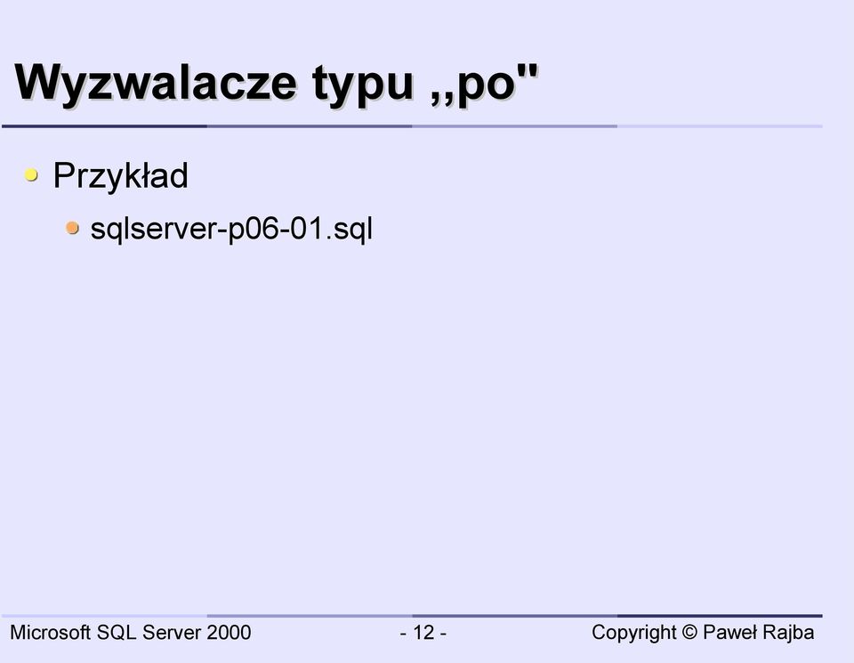 Przykład