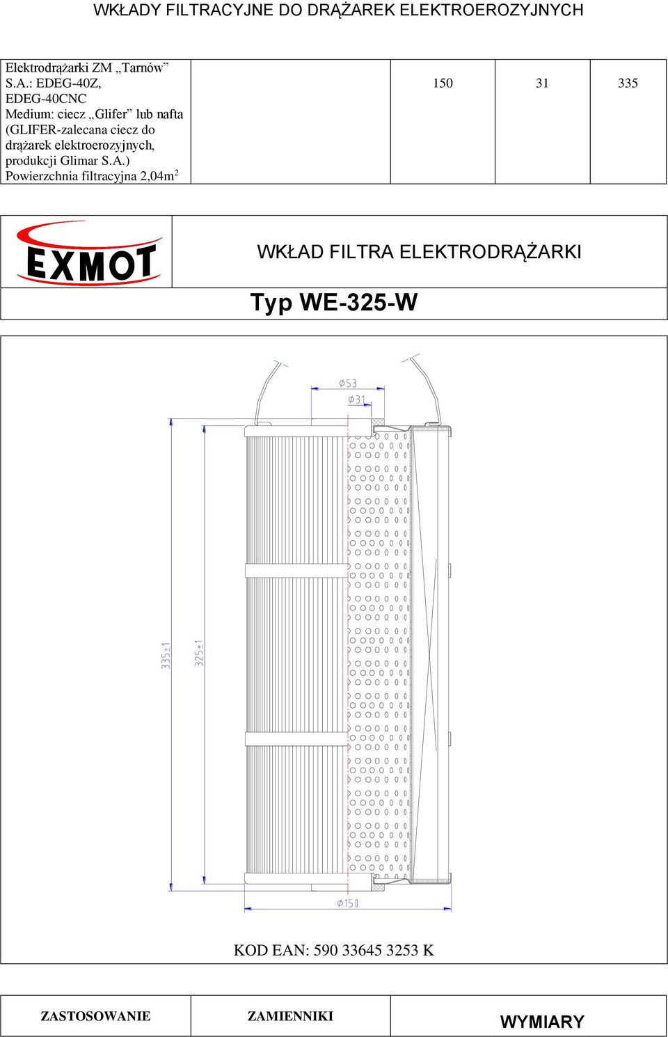 (GLIFER-zalecana ciecz do drążarek elektroerozyjnych,