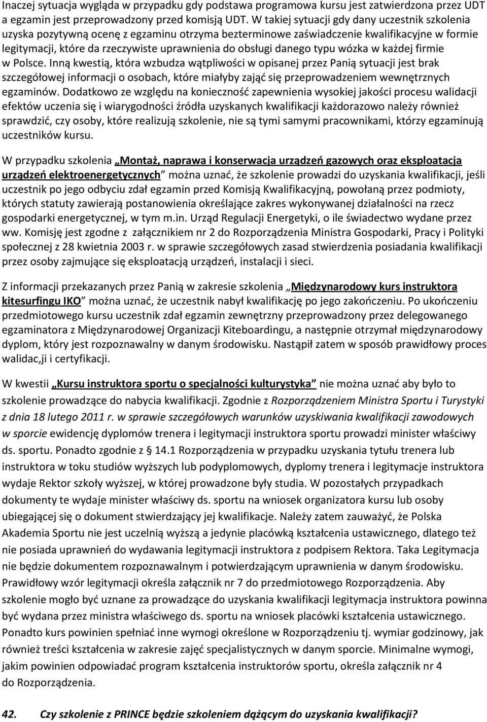 danego typu wózka w każdej firmie w Polsce.