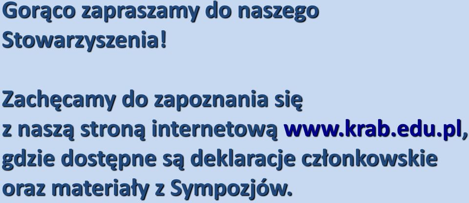 internetową www.krab.edu.