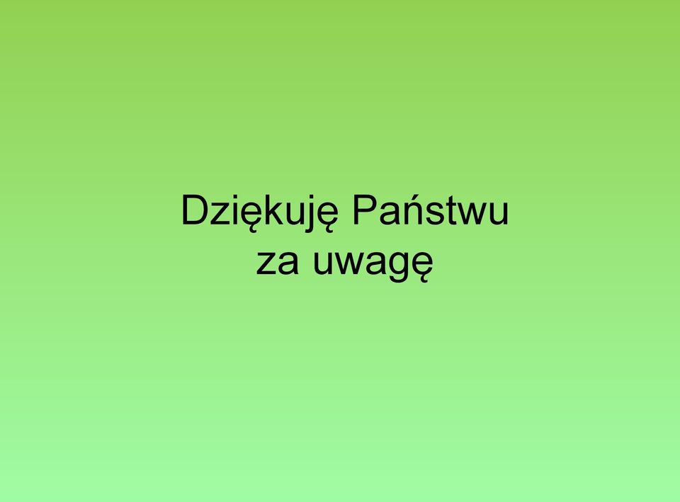 za uwagę