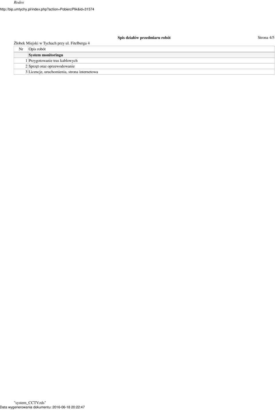 oprzewodowanie 3 Licencje, uruchomienia,