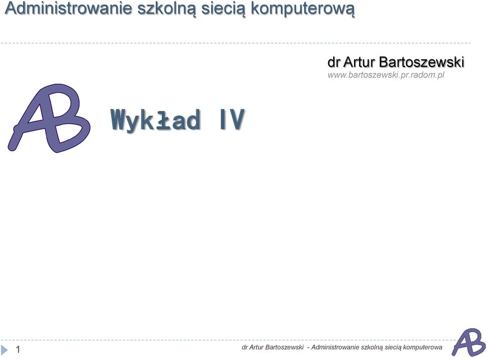 Artur Bartoszewski www.