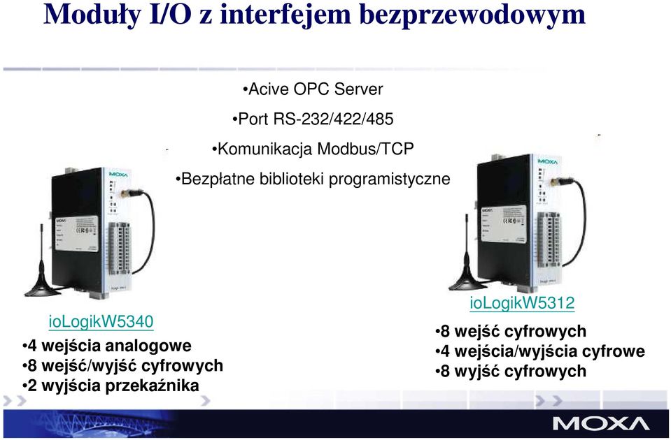 programistyczne iologikw5340 4 wejścia analogowe 8 wejść/wyjść cyfrowych