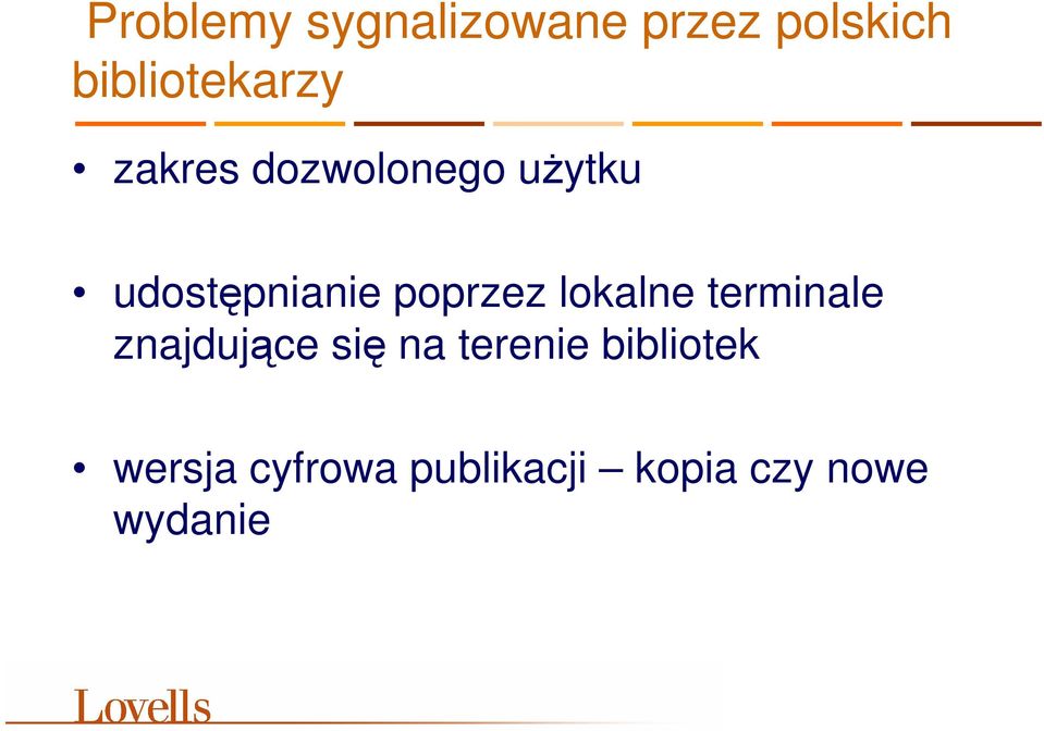 udostępnianie poprzez lokalne terminale znajdujące