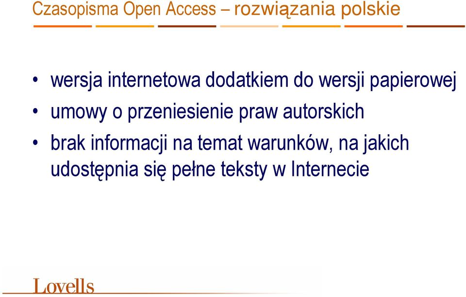 przeniesienie praw autorskich brak informacji na