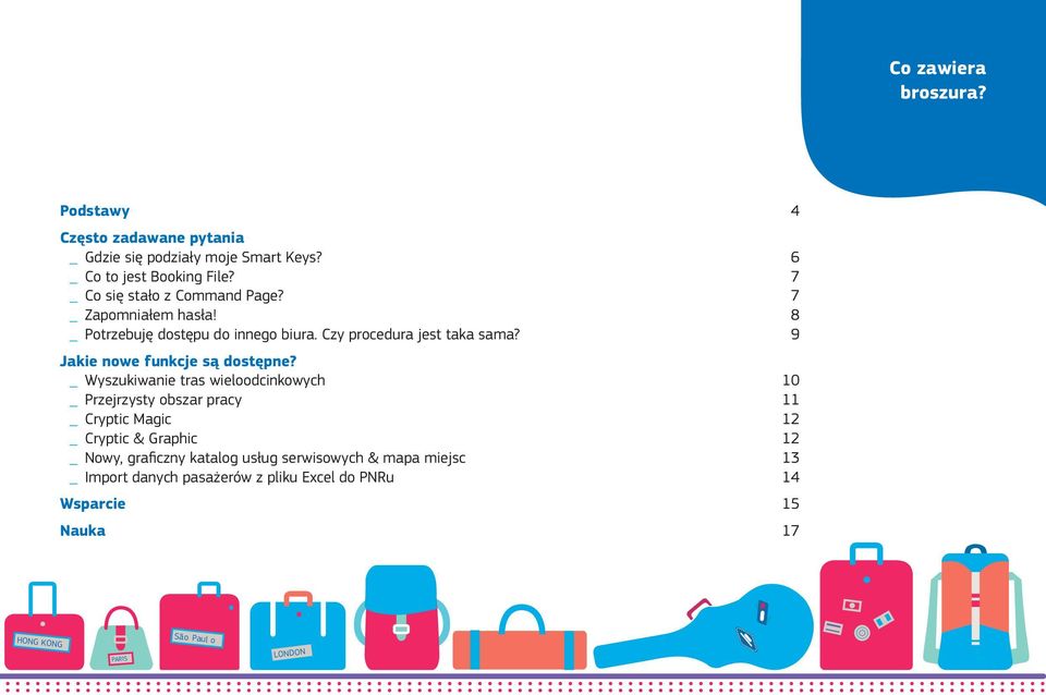 9 Jakie nowe funkcje są dostępne?
