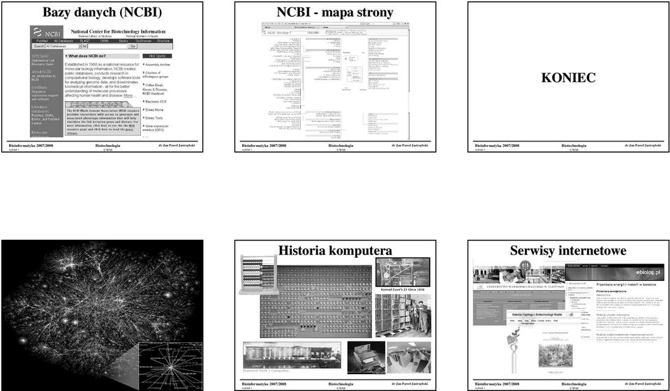 KONIEC Historia