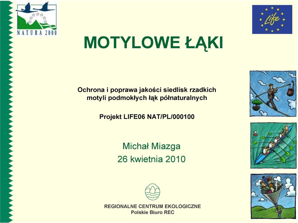 podmokłych łąk półnaturalnych Projekt