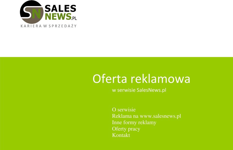 Reklama na www.salesnews.