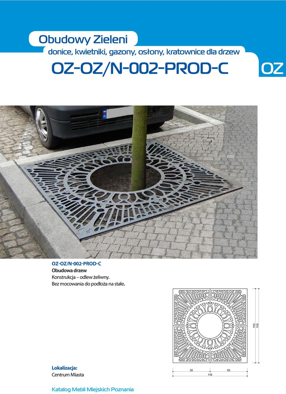 -/M-0000-PROD-S1 Obudowa drzewa Konstrukcja odlew eliwny.