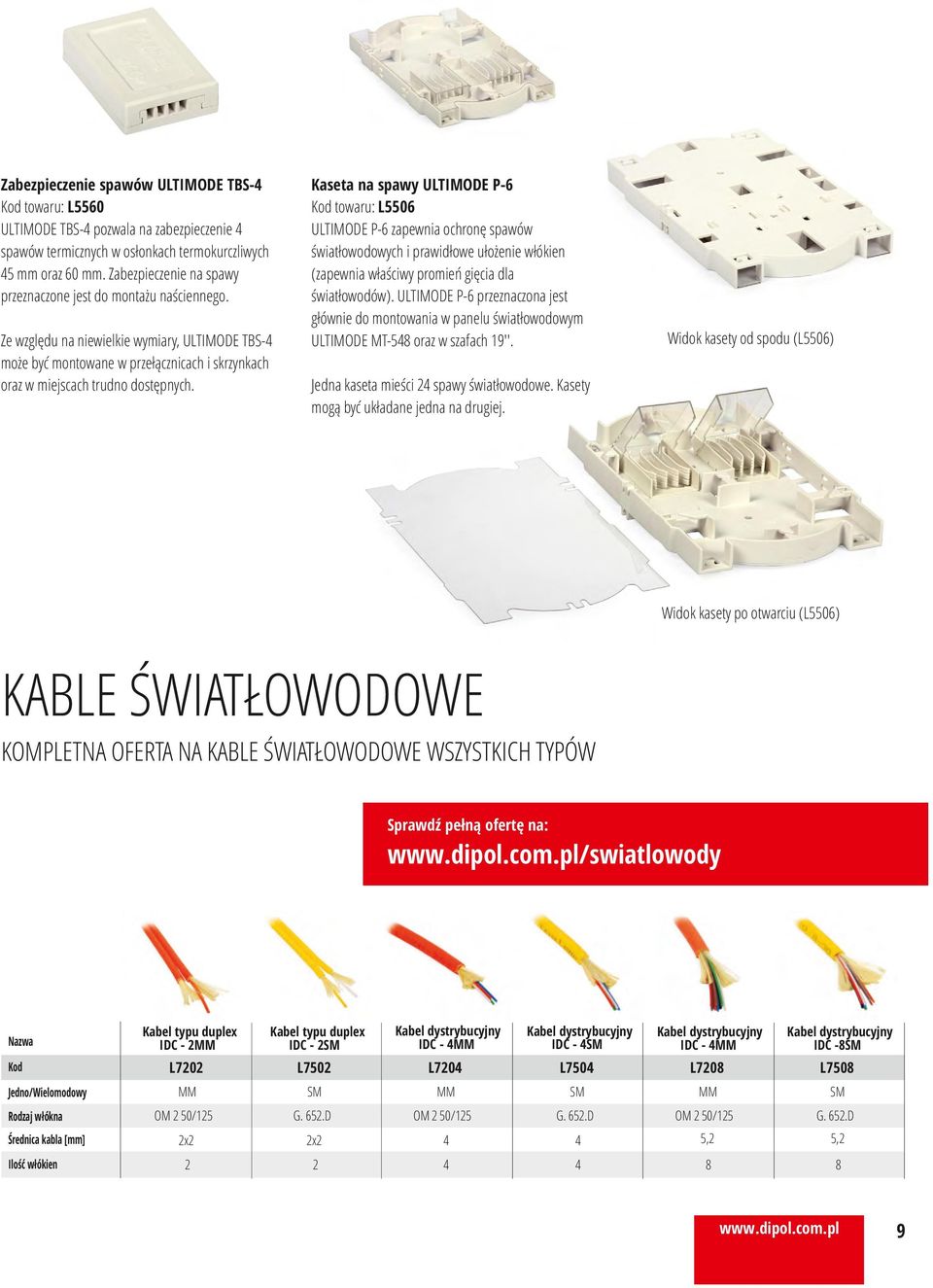 Zabezpieczenie na spawy przeznaczone jest do montażu naściennego. Ze względu na niewielkie wymiary, TBS- może być montowane w przełącznicach i skrzynkach oraz w miejscach trudno dostępnych.