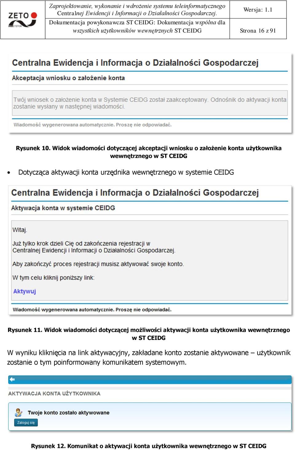 wewnętrznego w systemie CEIDG Rysunek 11.