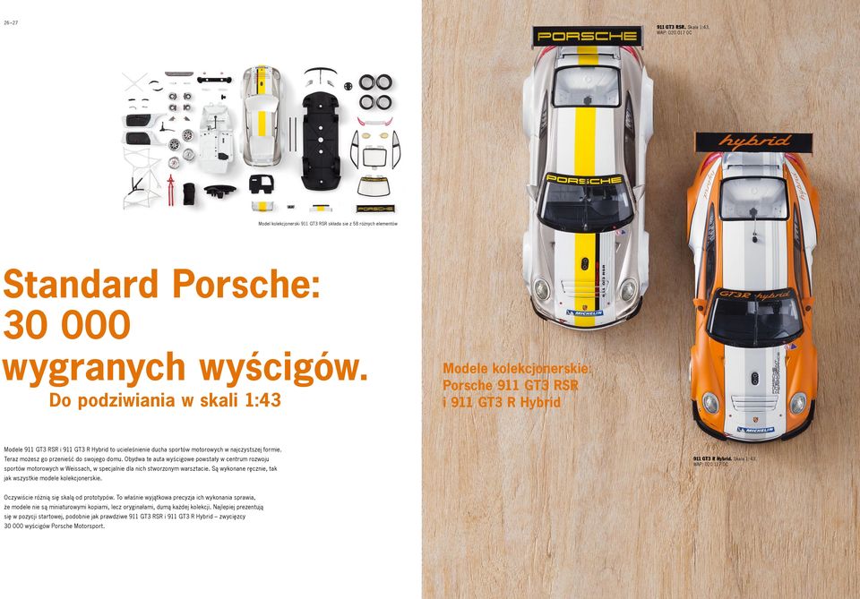 Teraz możesz go przenieść do swojego domu. Obydwa te auta wyścigowe powstały w centrum rozwoju sportów motorowych w Weissach, w specjalnie dla nich stworzonym warsztacie.