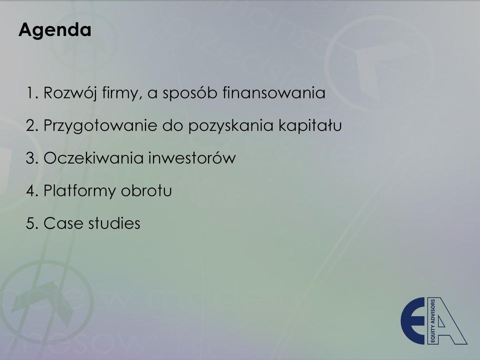 2. Przygotowanie do pozyskania
