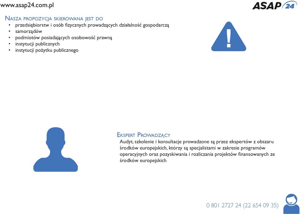 szkolenie i konsultacje prowadzone są przez ekspertów z obszaru środków europejskich, którzy są specjalistami w zakresie