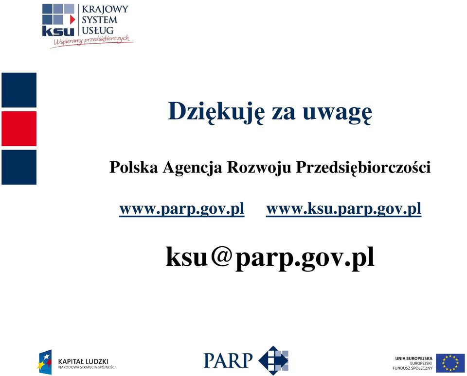 Przedsiębiorczości www.parp.