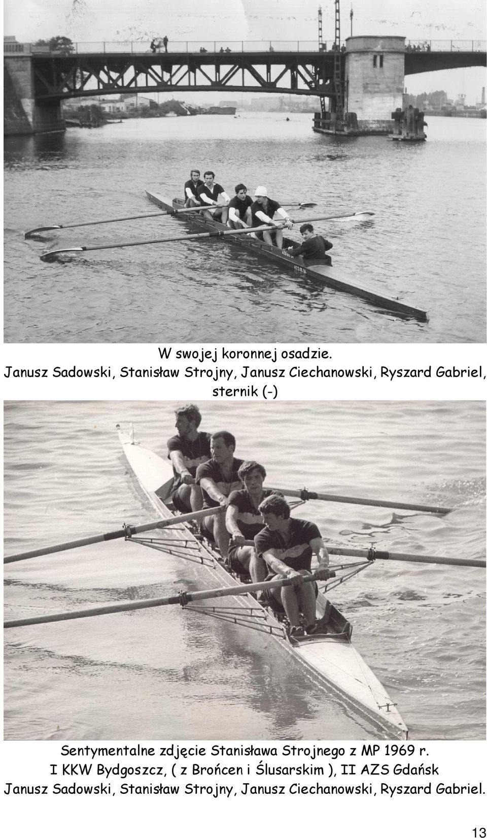sternik (-) Sentymentalne zdjęcie Stanisława Strojnego z MP 1969 r.