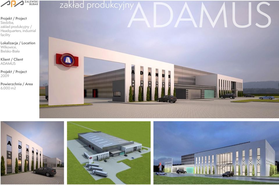 zakład produkcyjny ADAMUS Wilkowice,
